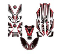 Tank Protector Pad Sticker Motorycle Reflective Front Rear Tank Sticker Fairing Number Board Protector for S1000R S1000 R 2015 2016 2017 2018