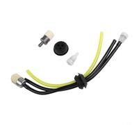 Tank Seal Kit with 3 Hoses and Filter for Echo Brushcutters 18/20mm Fuel Line Set Including Suction Return Vent Hose Lawn Mower Parts