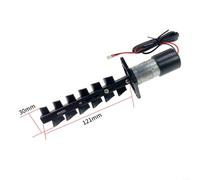 Tank Stirring Stirrer for White Ink Mixing, 24V Motor Agitator with Adjustable Length & Curved Fan Blades, for 1L/1.2L/1.5L Ink Cartridges for UV Flatbed and Inkjet Printers(C)