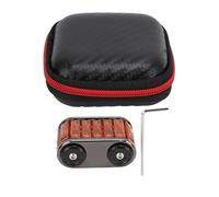 Tank Stress Reducing Toy Adult Handheld Durable Zinc Alloy Anxiety Relief Slider for ADHD ADD Autism Stress Relief Pocket Size Portable Fidget Toy for Office Home Travel (Amber Orange)