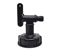 Tank Tap Adapter Tank Ball Caps Valve Drain Adapter Outlet Valve for Tank Stopcock Water Tank Accessories Adapter Parts for Replacement Valve Connections for S60X6 Water Storage Tank