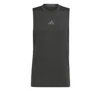 adidas Men's D4T Workout 3 Stripes Tank Shirt, Black, XS