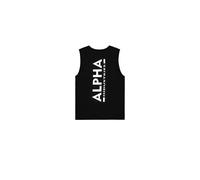 Alpha Industries Back Print Sleeveless T-shirt Black XL Men