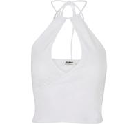 Tank top court wraparound woman Urban Classics Blanc 3XL