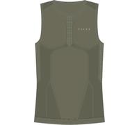 FALKE Men's Warm M S/l Sh Functional Yarn Quick Dry 1 Piece Base Layer Top, Green Herb 7754, XXL