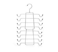 Tank Top Hanger, Multi Layer Bra Hangers for Closet Organizer Folding Bra Organizer for Closet Multi Function Tank Top Hangers Space Saving for Home(8 Layers)