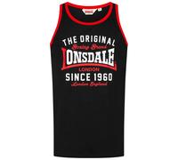 Tank top Lonsdale Andover Noir M