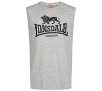 Lonsdale Clopton Sleeveless T-Shirt L Grey