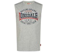 Tank top Lonsdale Regular Fit ST.Agnes Gris 3XL