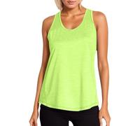 Tank Top Sleeveless Women's Tops Summer Tank Tops Cotton Linen V-Neck Blouse Top Beach Sexy Vest Blouse Plain Elegant Sports Fitness Jogging Large Size Basic Vest, 3-yellow, XL