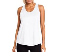 Tank Top Sleeveless Women's Tops Summer Tank Tops Cotton Linen V-Neck Blouse Top Beach Sexy Vest Blouse Plain Elegant Sports Fitness Jogging Large Size Basic Vest, 3 white, M