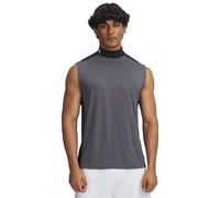 Under Armour HeatGear Wordmark Sleeveless T-Shirt Dark Grey - M