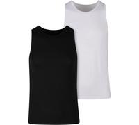 Tank top Urban Classics Bamboo Basic (x2) Noir S