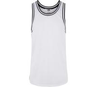 Urban Classics Men's Tb6706-mesh Tanktop Undershirt, White, M