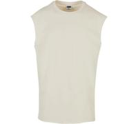 Urban Classics Men's Open Edge Sleeveless Tee - Whitesand - XXXX-Large