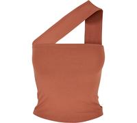 Urban Classics Women's Ladies One Strap Top Cami Shirt, Terracotta, XXXL