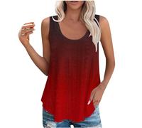 Tank Tops Women UK Today Deals,Ladies Summer Tops Elegant Going Out Hollow Out Scoop Neckline Camisoles Casual Loose Fit Sleeveless Tshirt Work Blouses Tees Swing Flowy Cami Vest Tops