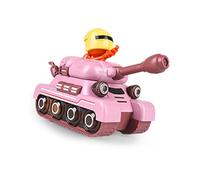 Tank Toy, Sound Effects and Light Tank Plastic Shurdy for Children for the Games Room (Red)