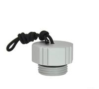 Tank Valve Dust Cap for Underwater Diving, Aluminum Alloy Cover with Lanyard for For Din Thread Regulators, Protects First Stage Valves From Debris (O)