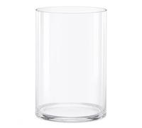 Tank Vertical Cylindrical Aquarium Bowl Container With Structure Clear Viewing Panel Easy Upkeep Space Saving Suitable for home decor office tables compact areas, Diameter 20cm Height 80cm