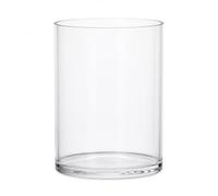 Tank Vertical Cylindrical Aquarium Bowl Container With Structure Clear Viewing Panel Easy Upkeep Space Saving Suitable for home decor office tables compact areas, Diameter 15cm Height 60cm