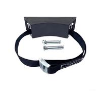 Tank Wall Bracket For RV For Caravan Use Made From Flame Retardant ABS Plastic With Secure Strap Retention System(Black)