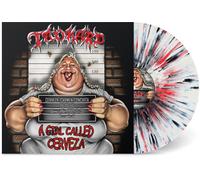 Tankard - A Girl Called Cerveza Ltd. White w/ Black/Red - Splattered 2 Vinyl