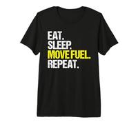 Tanker Truck Driver Eat Sleep Routine Premium T-Shirt