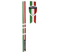 Tankpad decoration sticker set 3D Italia front sign compatible for Vespa GTS 125 + Super 125 X550600