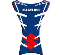 Tankpad Motorbike Tank Pad Protector Vinyl, Transparent Crystal Gel, Compatible with Suzuki, Metal Surface, Glossy Finish