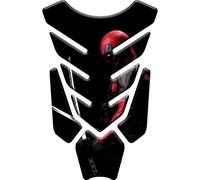 Tankpad Motorcycle Wire Pattern Tank Compatible Polymer, Deadpool V1, -