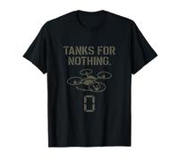 Tanks for Nothing Military Engineering Math Humor T-Shirt