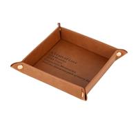 Tanktaro 9th Wedding Anniversary Valet Tray Gifts for Him Her, Engraved Catchall Valet Tray for Husband Wife Couple, 9th Marriage Gift for Everyday Essentials