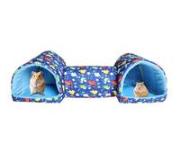 Tanna Tube for Hamsters - Tunnel Washable Tunnel for Small Animals | Soft Non-Slip Accessories for Cage, Washable in the Washing Machine for Chinchillà, Ferrets, Rabbits, Nest, Game