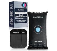 Tanness 1 Pack x 1kg Car Dehumidifier Bags with Anti-Slip Pads - Essential Accessories, Moisture Absorber, Reusable, Recharges in Microwave - Multipurpose for Home, All Spaces & Vehicles