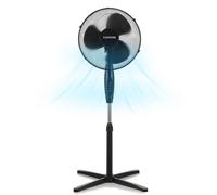 Tanness 16" Oscillating Pedestal Fan with 3 Speeds - Adjustable Fan - Black Tanness Black