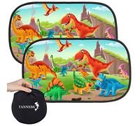 Tanness 2 Pack Car Sun Shade, Window Shades for Baby, Baby | Shade UV Rays Protection Windows, Accessories, Dinosaur
