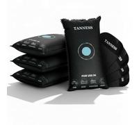 Tanness 4 Pack x 1kg Car Dehumidifier Bags with Anti-Slip Pads - Essential Car Accessories, Moisture Absorber, Reusable, Recharges in Microwave - Multipurpose for Home, All Spaces & Vehicles