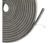 Tanness Adhesive Brush Draught Excluder 5M, Black - Weather Strip Draft Seal For Windows & Doors - Home Insulation Protection