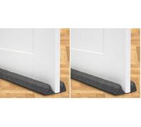 Tanness Door Draft Excluder - Double-Sided Draught Excluder for Doors - Door Draft Stopper - Draught Excluder Cushion (Pack of 2)