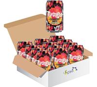 Tanngo Strawberry Smash Sugar Free Can 330ml - Bold & Refreshing Strawberry Flavour Fizzy Drink (6 x Cans)