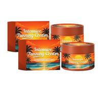 Tanning Accelerator Accelerator Cream, Tanning Bed Accelerator Lotion, Powerful Sun Tinted for Sunbeds Outdoor Sun, Keeps Skin Breathable, Long Lasting, Achieve Natural Tan Skin, 120g (2 Pcs)