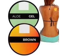 Tanning Accelerator and Aloe Vera Gel,Sunbed Tanning Accelerator,Tan Accelerator for Sunbed,Aloe Vera after Sun,Intensive Tanning Gel,Natural Tanning Cream for Sunbeds/Outdoor Sun,Sunbed Cream