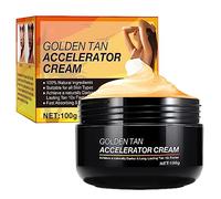 Tanning Accelerator, Long Lasting Sunbed Cream, Effective in Sun-Beds & Outdoor Sun Rapid Tanning Cream, Achieve a Natural Tan with Natural Ingredients