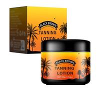 Tanning Accelerator Lotion, Fast Dark Bronzing Tanning Cream, Streak-Free Natural Sun-Kissed Glow, Non-Greasy Moisturizing Formula, 50g