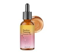 Tanning Drops, 60 ml Tanning Accelerator Liquid, Tanning Drops for Your Face - for Prevention of Sunburn for Skin, Face and Body, Suitable for Outdoor Holidays on and on