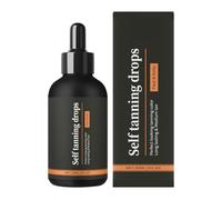Tanning Drops, Body Self Tanner Oil, 1.06x1.06x4.21 inches 30ml Glow Finish, Face and Bodies Bronzer, Beach Vacation Vital, Outdoor Indoor Use, Beauty Salon Accessory for Radiant Skin