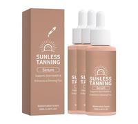 Tanning Drops for Face and Body, Natural Sunless Tanning Drops to Enhance Your Skin Tone, Natural Glow & Melanin Booster, Suitable for All Skin Types, 50ml (3 Pcs)
