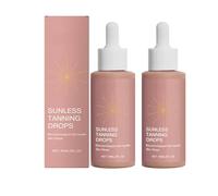 Tanning Drops Sunless Tanning Drops, Moisturizing Bronzing Tanner for Face & Body