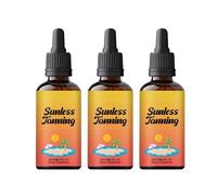 Tanning Facial Serum & Skin Tan Oil, Natural Organic Tanning Drops Anti Wrinkle and Nourishing Face Tan Drop, Boost Melanin & Promotes Natural Skin Tone (3)